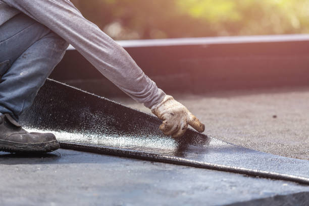 Professional Waterproofing technician working in Oak Harbor, OH